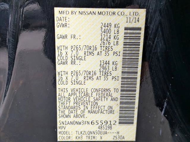 Used 2015 Nissan Xterra X AWD/4WD image 21