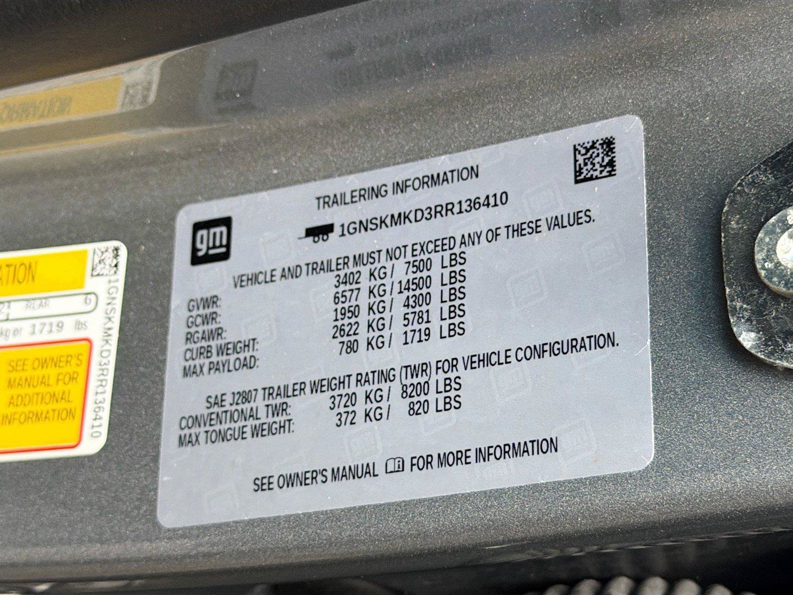 Used 2024 Chevrolet Tahoe LS w/ Driver Alert Package AWD/4WD image 39