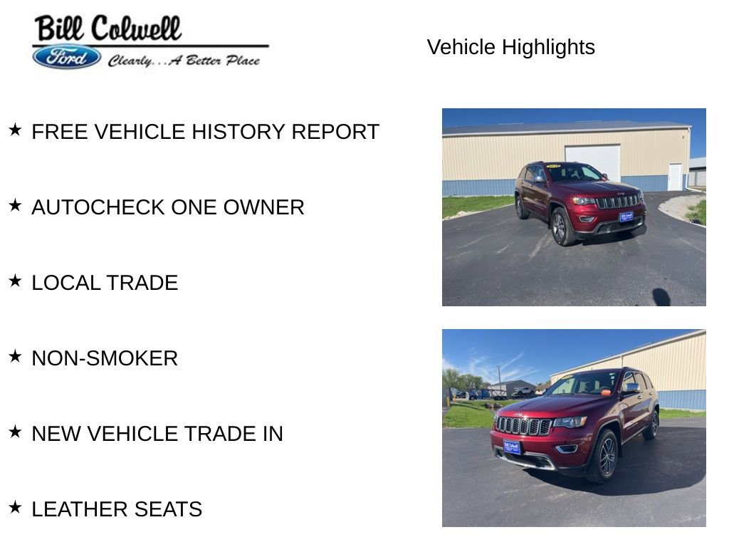 Used 2018 Jeep Grand Cherokee Limited AWD/4WD image 11
