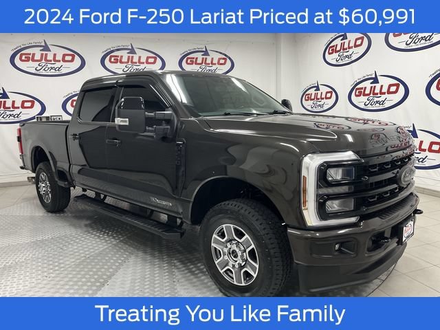Certified 2024 Ford F250 Lariat w/ Black Appearance Package