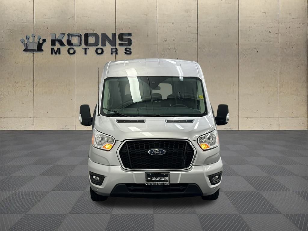 Used 2022 Ford Transit 350 148 Medium Roof Wagon RWD image 3