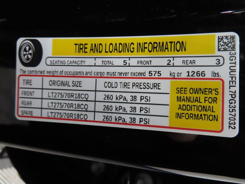 Used 2023 GMC Sierra 1500 AT4X AWD/4WD image 64