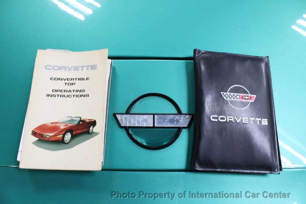 Used 1990 Chevrolet Corvette Convertible image 37