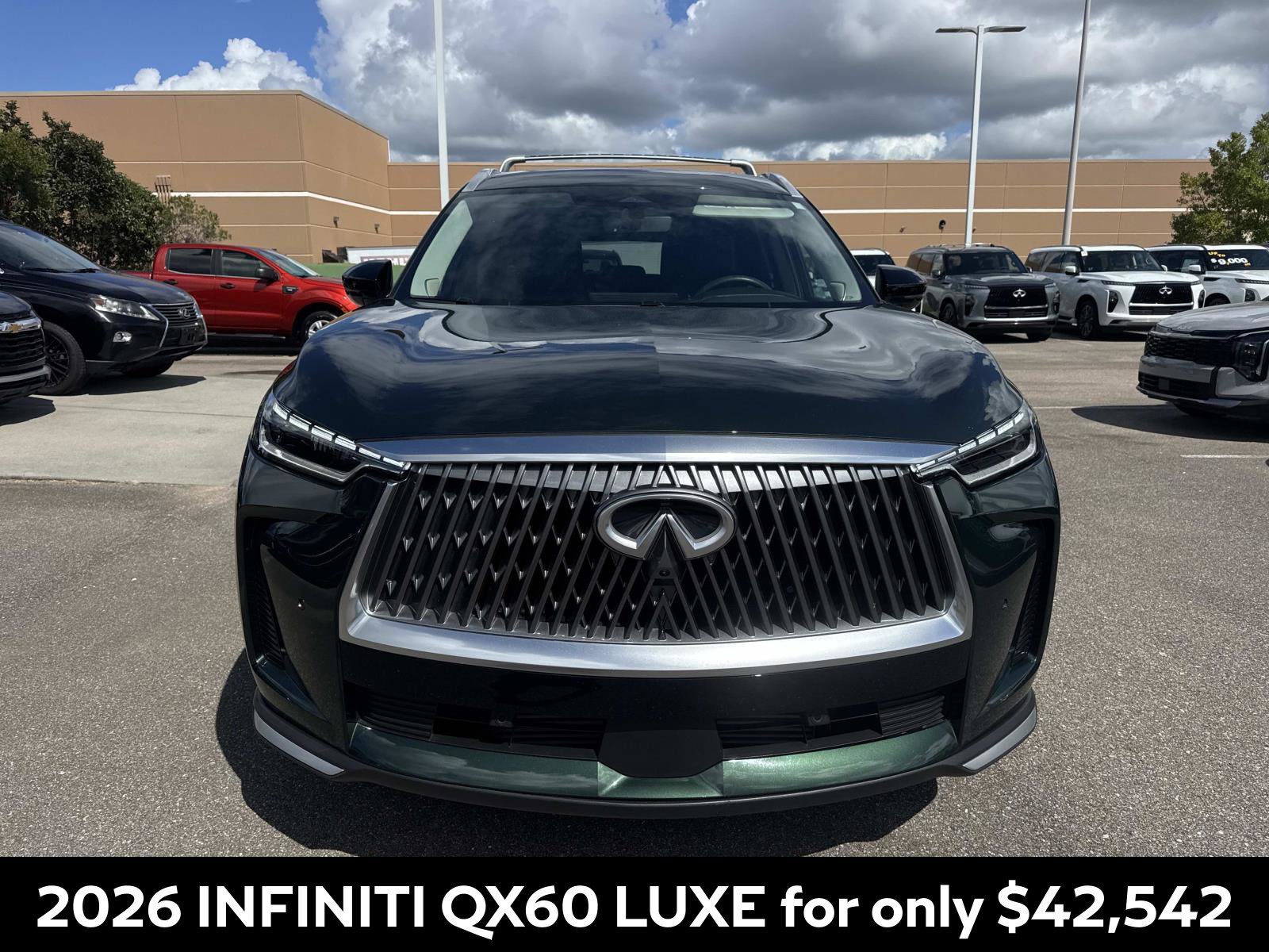 Certified 2026 INFINITI QX60 Luxe w/ Cargo Package FWD image 2