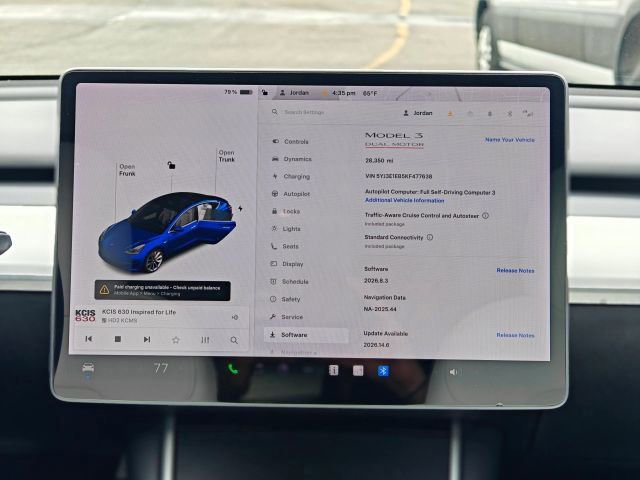 Used 2019 Tesla Model 3 Performance AWD/4WD image 2