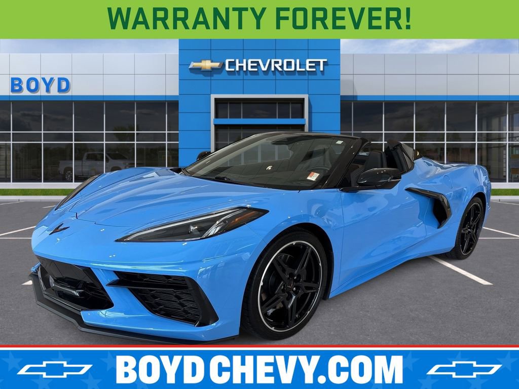Certified 2024 Chevrolet Corvette Stingray Convertible w/ Battery Protection Package