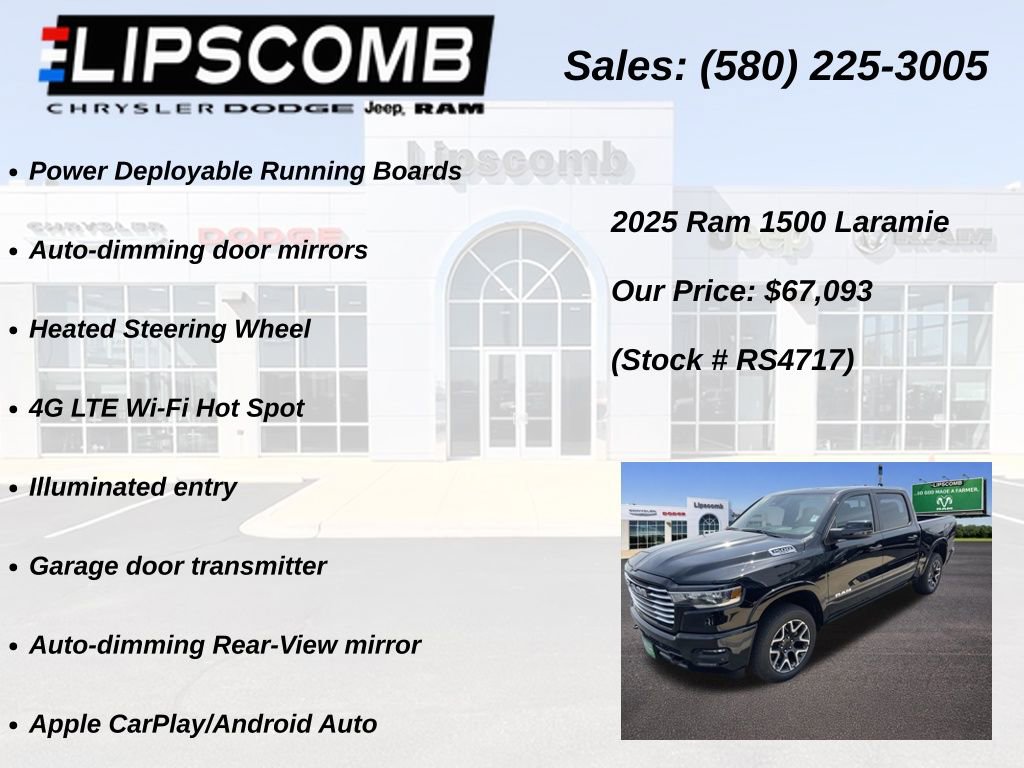 New 2025 RAM 1500 Laramie w/ Laramie Southwest Edition image 27