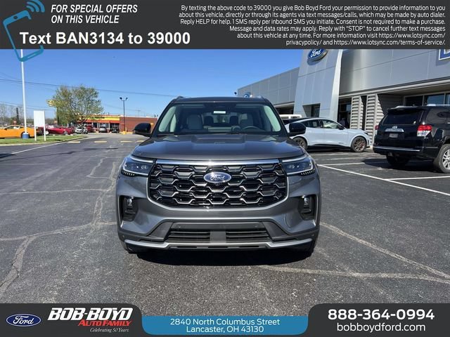 New 2026 Ford Explorer Platinum w/ LUX Leather Package AWD/4WD image 2