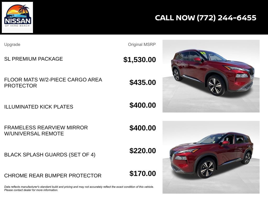 Certified 2023 Nissan Rogue SL w/ SL Premium Package image 6