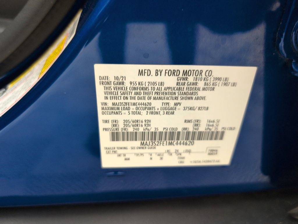 Used 2021 Ford EcoSport S FWD image 38