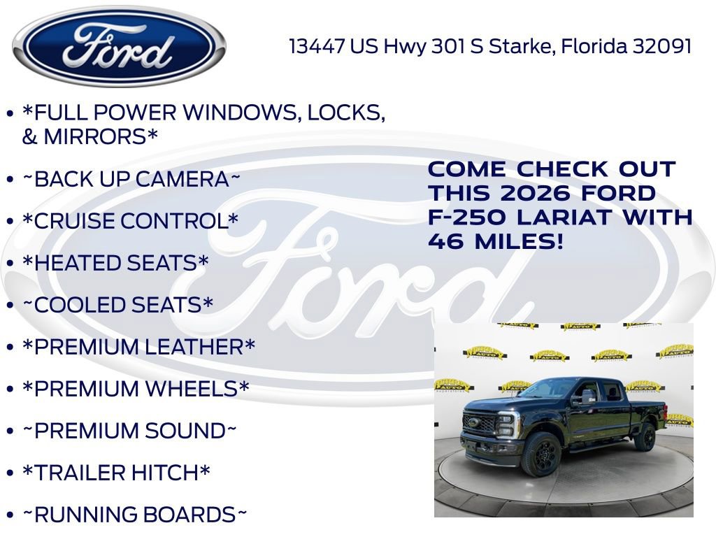 New 2026 Ford F250 Lariat image 10