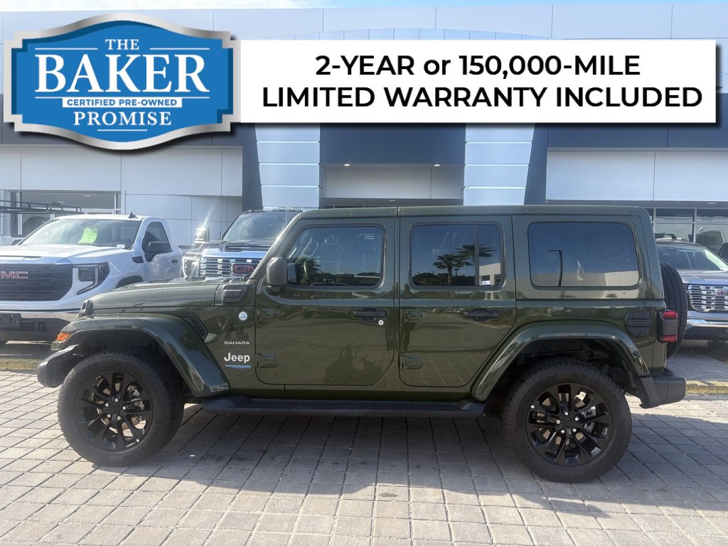Used 2021 Jeep Wrangler Unlimited Sahara image 1