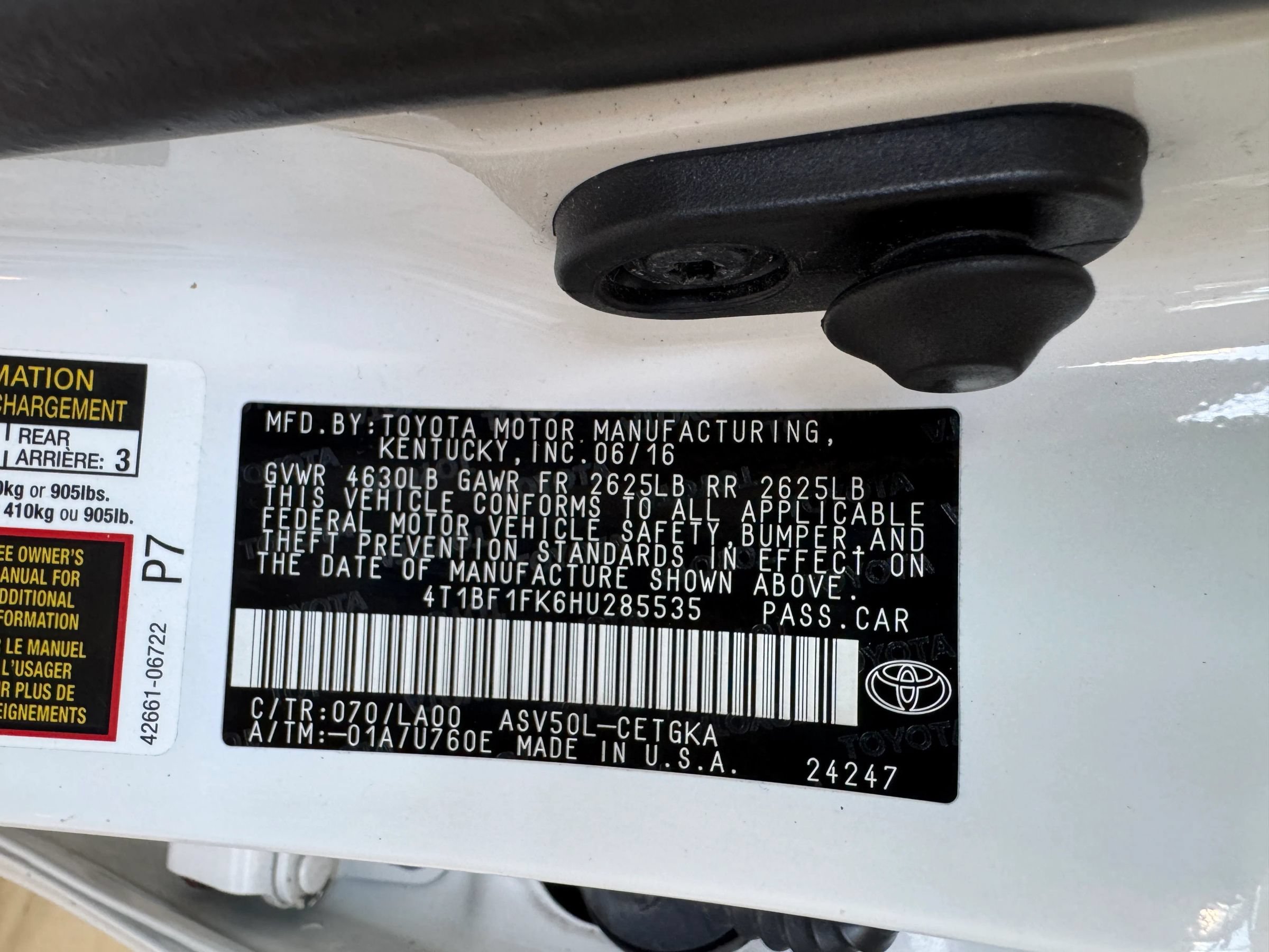 Used 2017 Toyota Camry XLE FWD image 32
