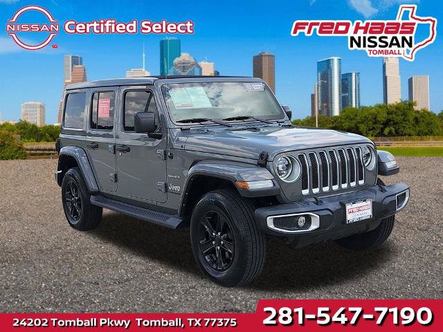 Used 2023 Jeep Wrangler Unlimited Sahara w/ LED Lighting Group