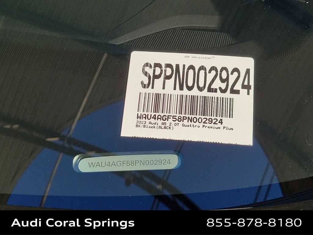 Certified 2023 Audi A5 2.0T Premium Plus w/ Premium Plus image 29