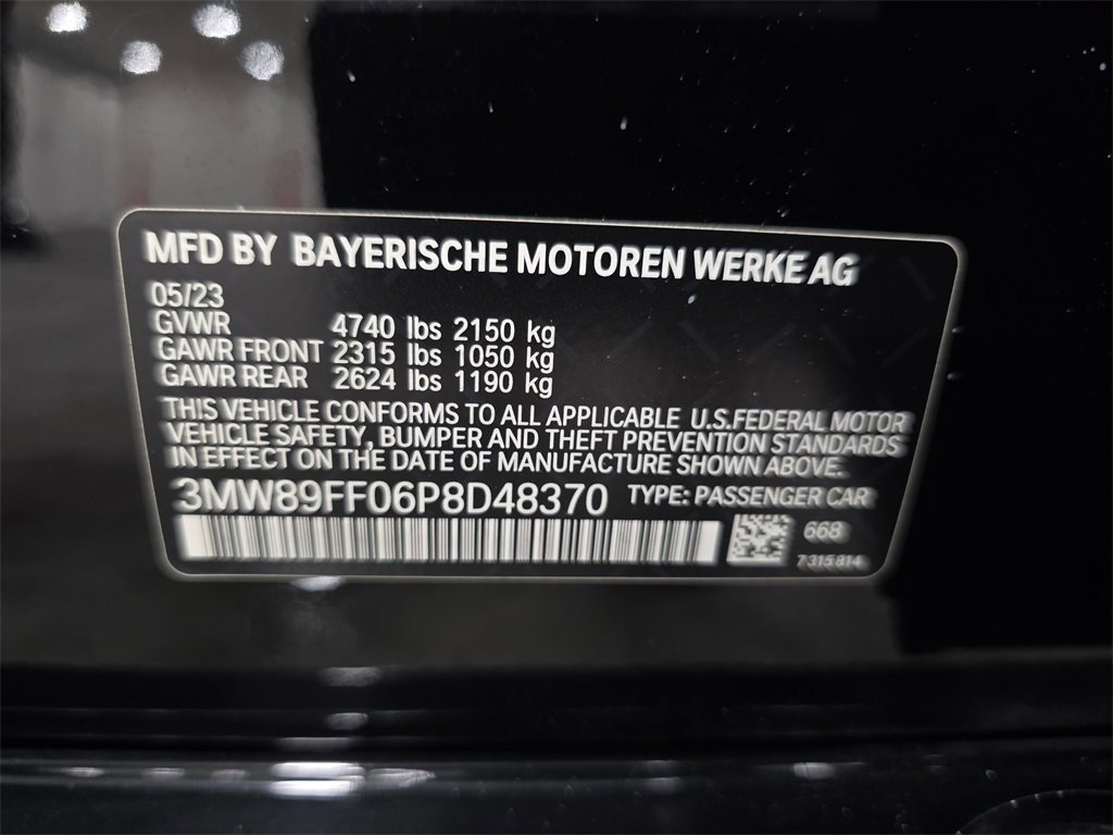 Certified 2023 BMW 330i xDrive Sedan w/ Convenience Package image 29