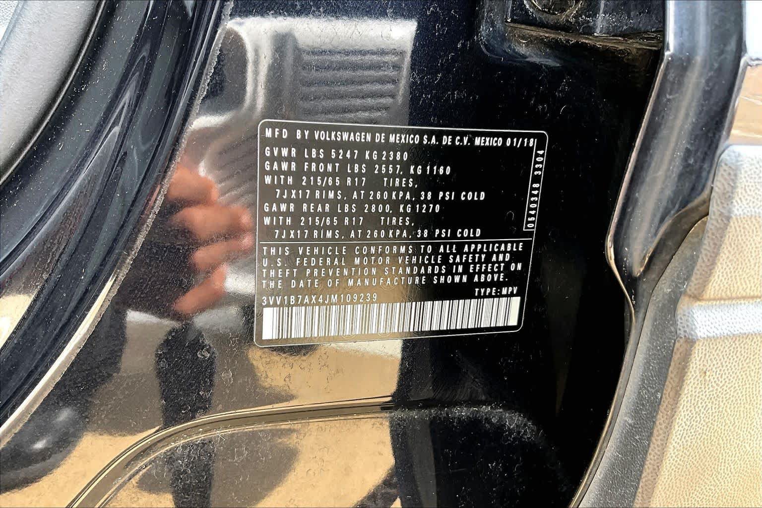 Used 2018 Volkswagen Tiguan S FWD image 35