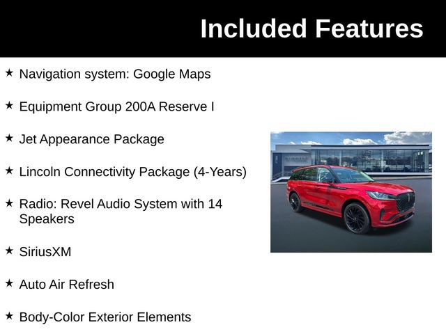 New 2026 Lincoln Aviator Reserve w/ Jet Appearance Package AWD/4WD image 6