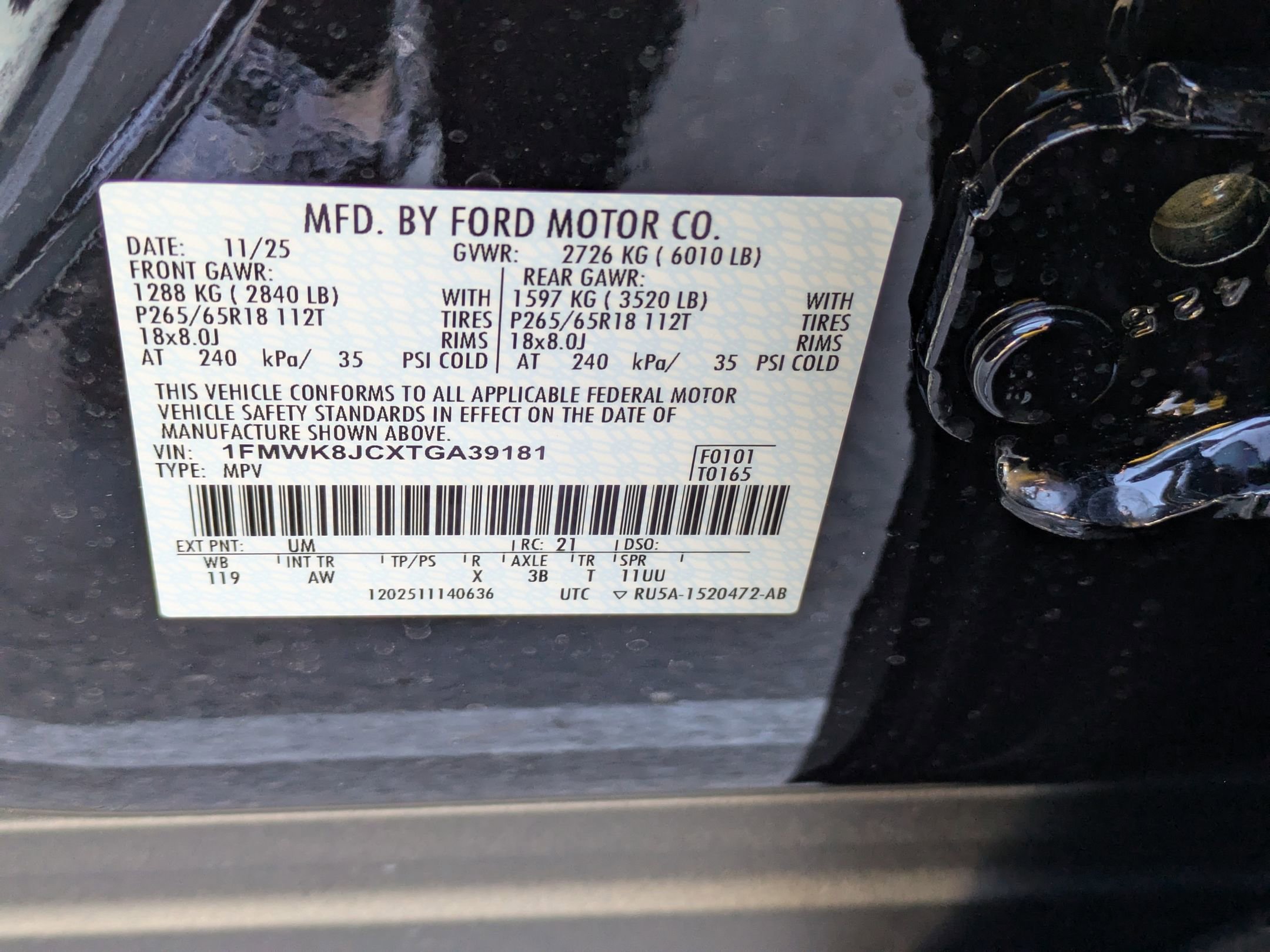 New 2026 Ford Explorer Tremor w/ Tremor Ultimate Package AWD/4WD image 44