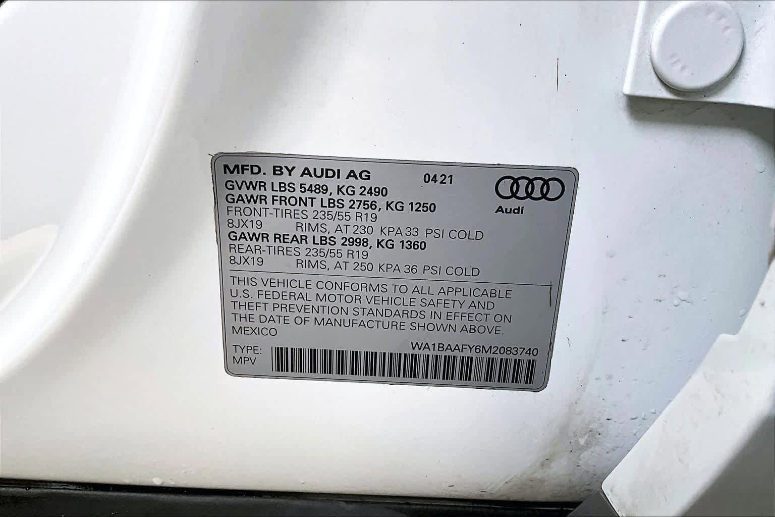 Used 2021 Audi Q5 2.0T Premium Plus w/ Premium Plus Package AWD/4WD image 31