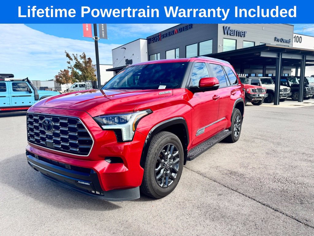 Used 2025 Toyota Sequoia Platinum AWD/4WD 360° Tour