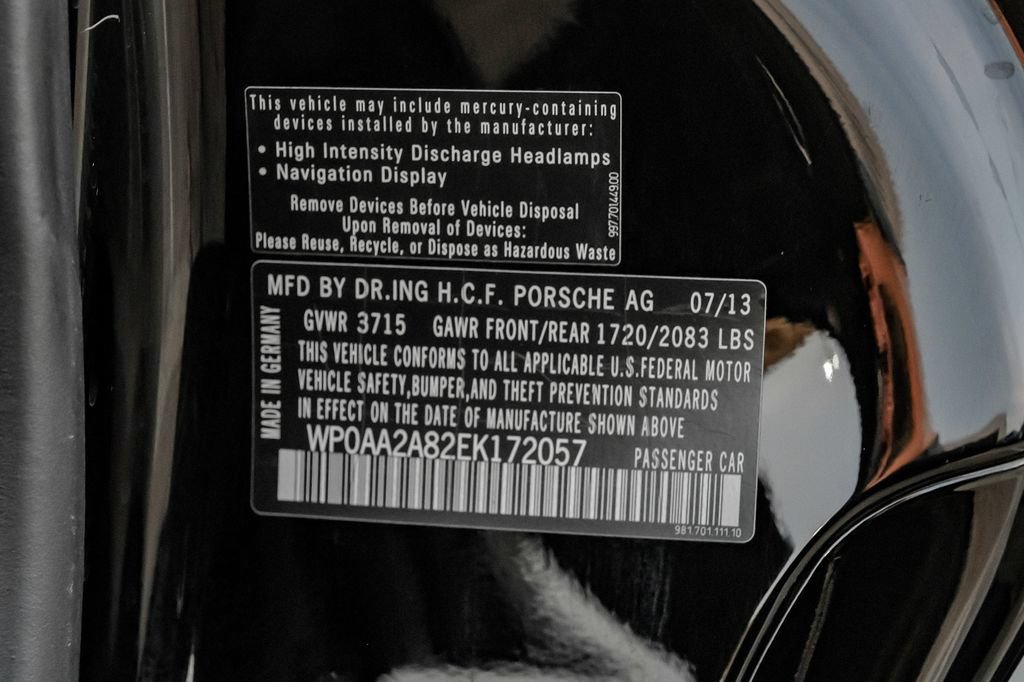 Used 2014 Porsche Cayman RWD image 60