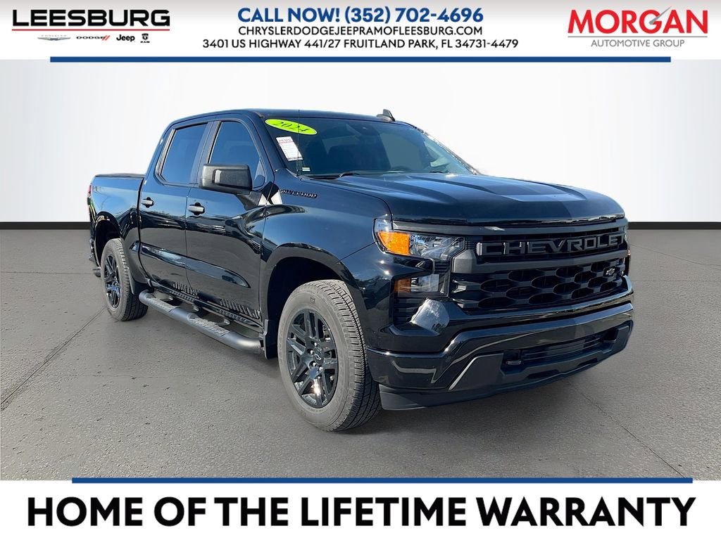 Used 2024 Chevrolet Silverado 1500 Custom w/ Rally Edition