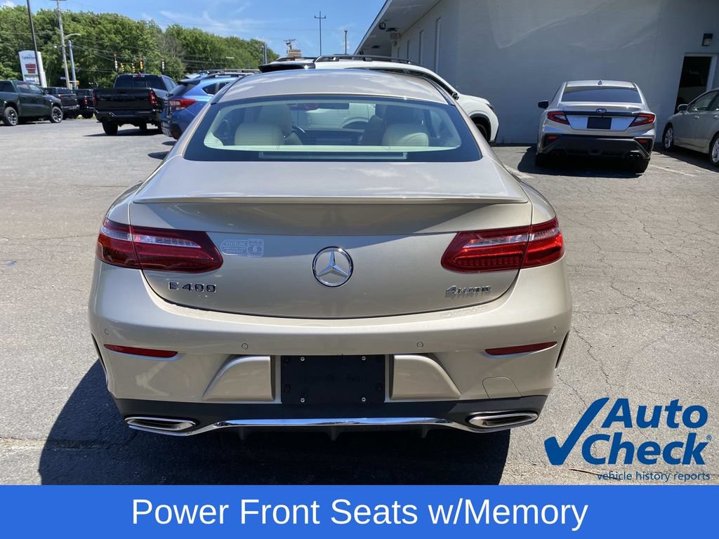 Used 2018 Mercedes-Benz E 400 4MATIC Coupe image 4