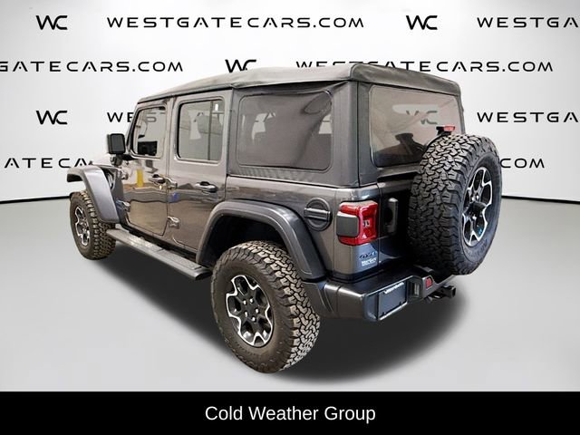 Used 2022 Jeep Wrangler Unlimited Rubicon 4xe w/ Cold Weather Group image 5