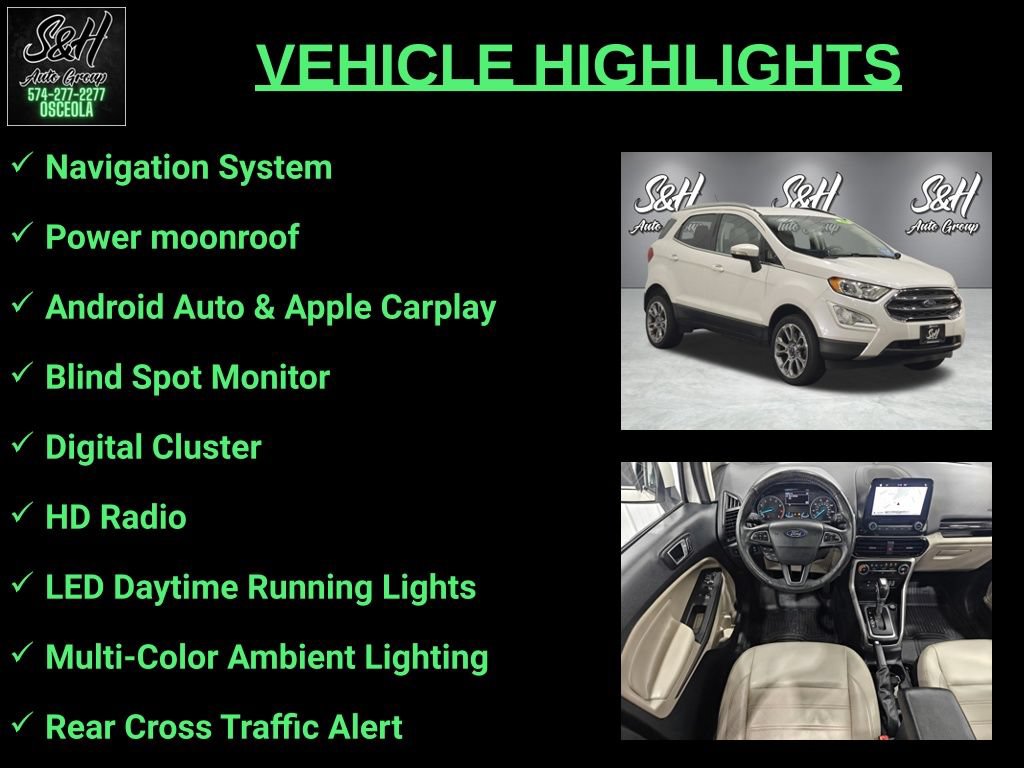 Used 2018 Ford EcoSport Titanium AWD/4WD image 3