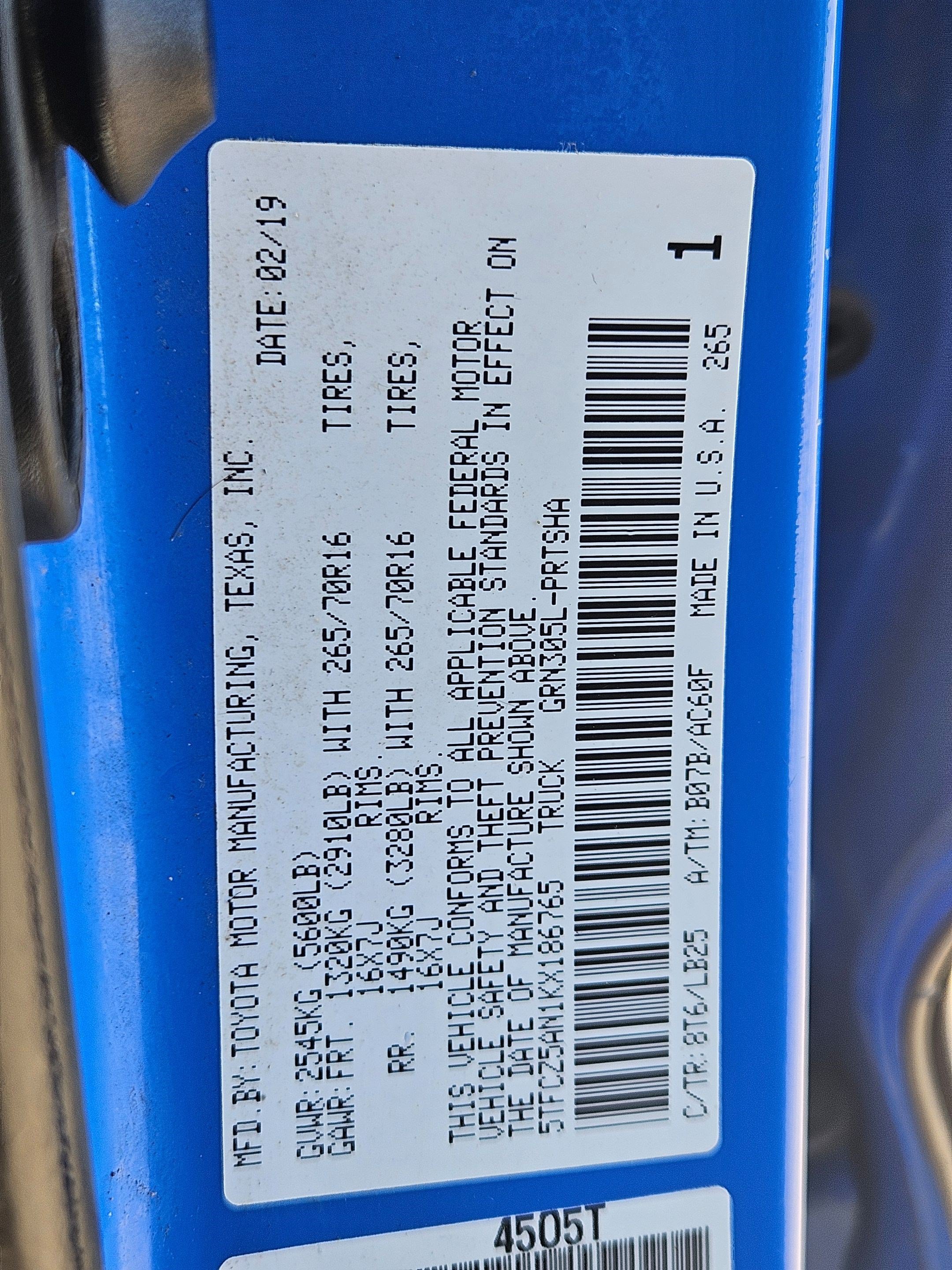 Used 2019 Toyota Tacoma TRD Pro w/ Desert Air Intake Package AWD/4WD image 29