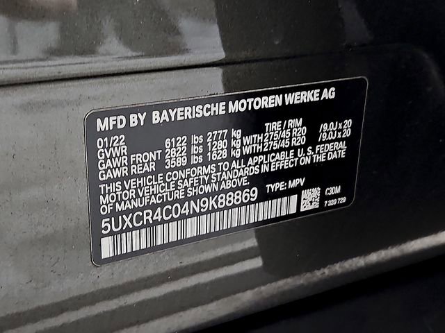 Used 2022 BMW X5 sDrive40i w/ Executive Package image 27