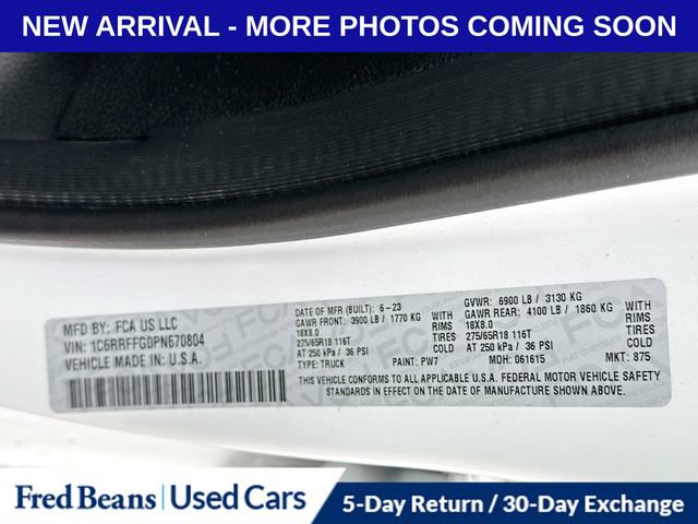 Used 2023 RAM 1500 Lone Star image 8