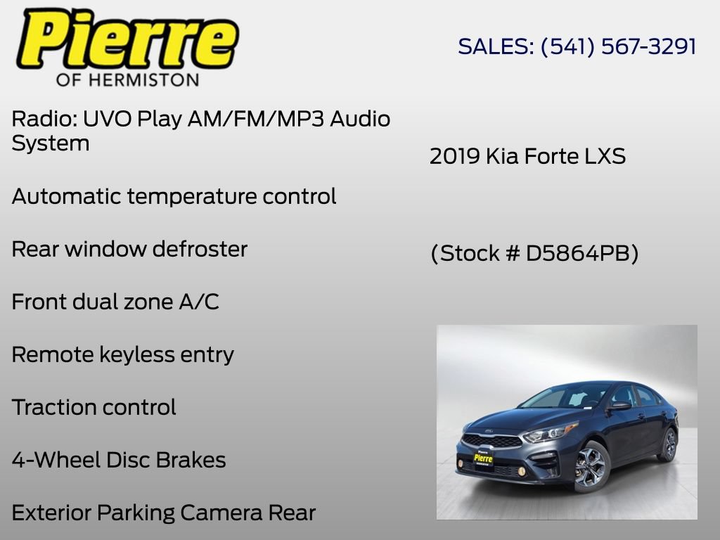 Used 2019 Kia Forte LXS FWD image 6