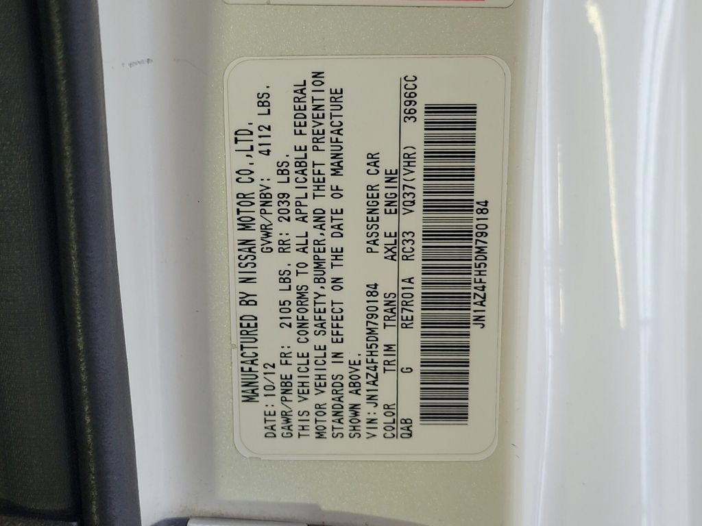 Used 2013 Nissan 370Z Roadster RWD image 16