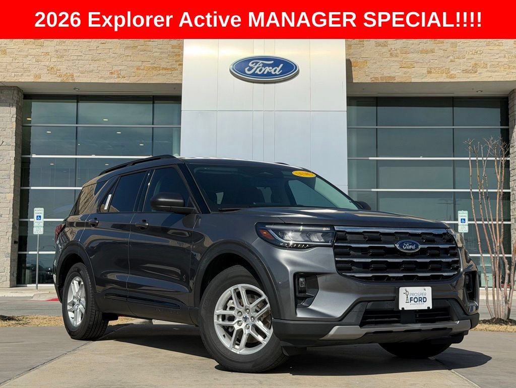 New 2026 Ford Explorer Active w/ Active Comfort Package RWD image 1