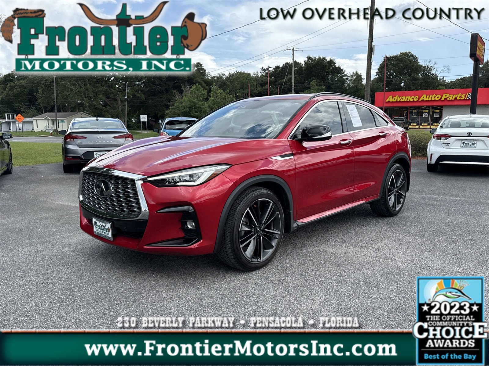 Used 2022 INFINITI QX55 Essential w/ Proassist Package