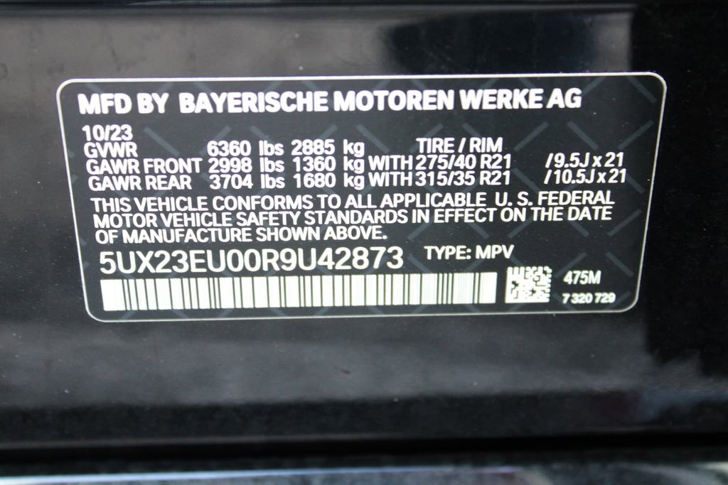 Used 2024 BMW X5 xDrive40i w/ M Sport Package image 54