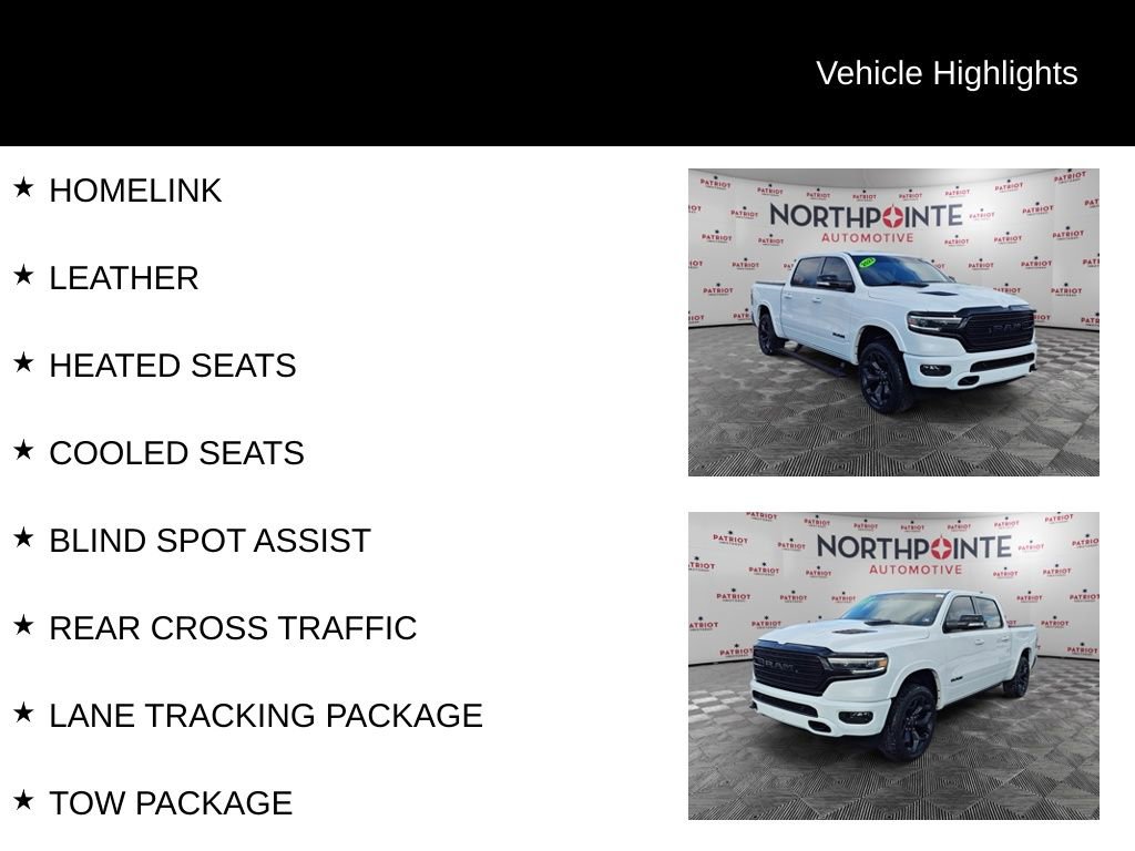 Used 2022 RAM 1500 Limited w/ Night Edition image 9
