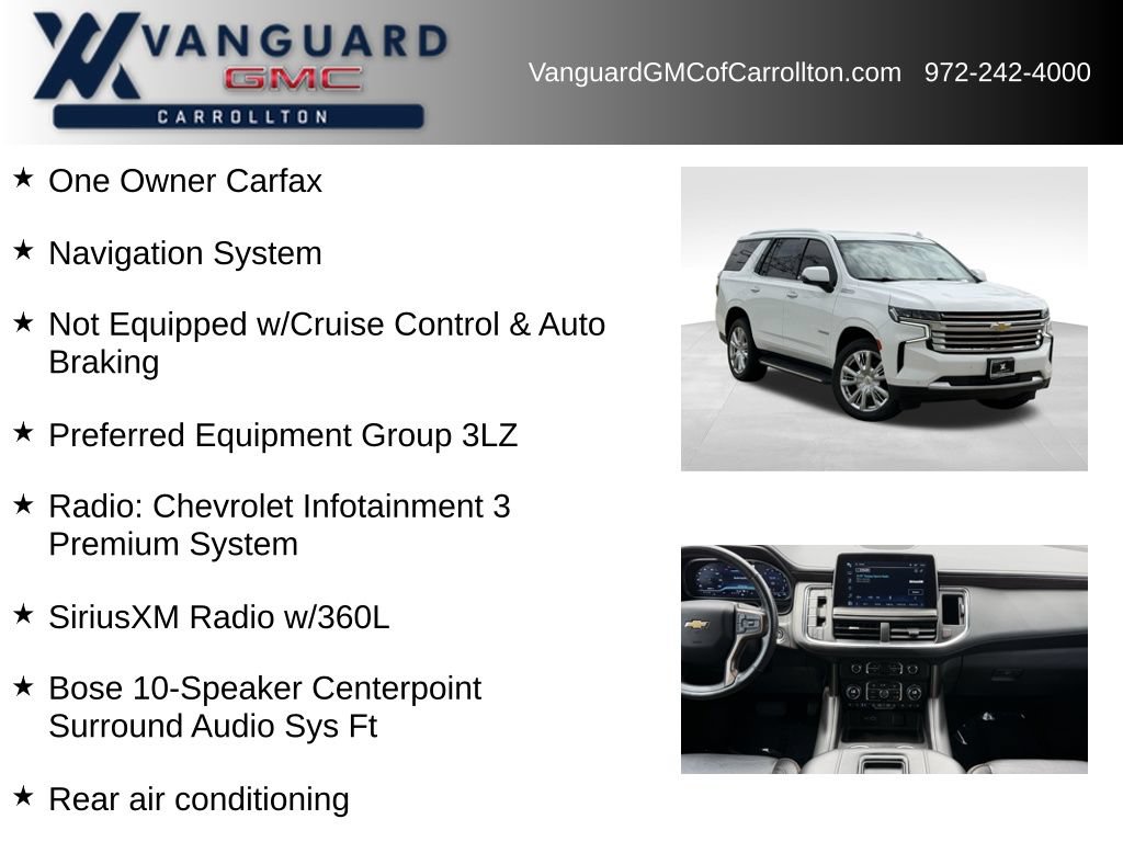 Used 2023 Chevrolet Tahoe High Country AWD/4WD image 6