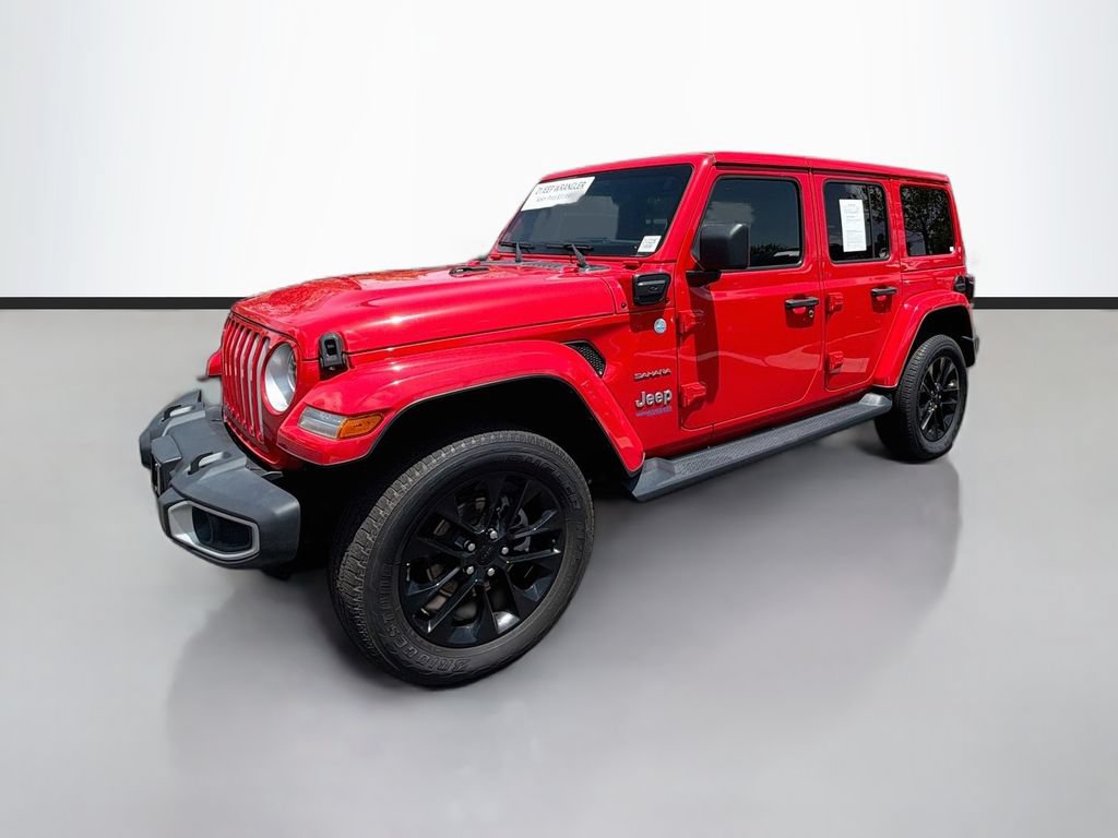Used 2021 Jeep Wrangler Unlimited Sahara AWD/4WD image 1