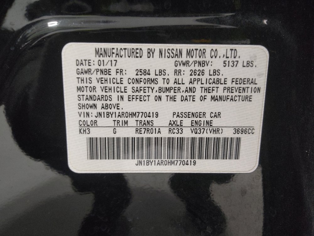 Used 2017 INFINITI Q70 3.7 image 33