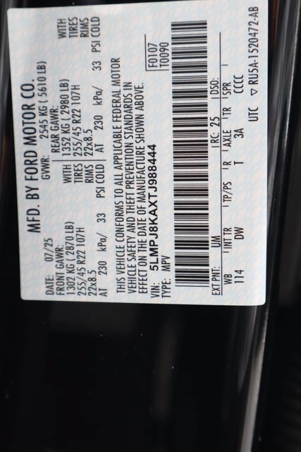 New 2026 Lincoln Nautilus Reserve AWD/4WD image 29