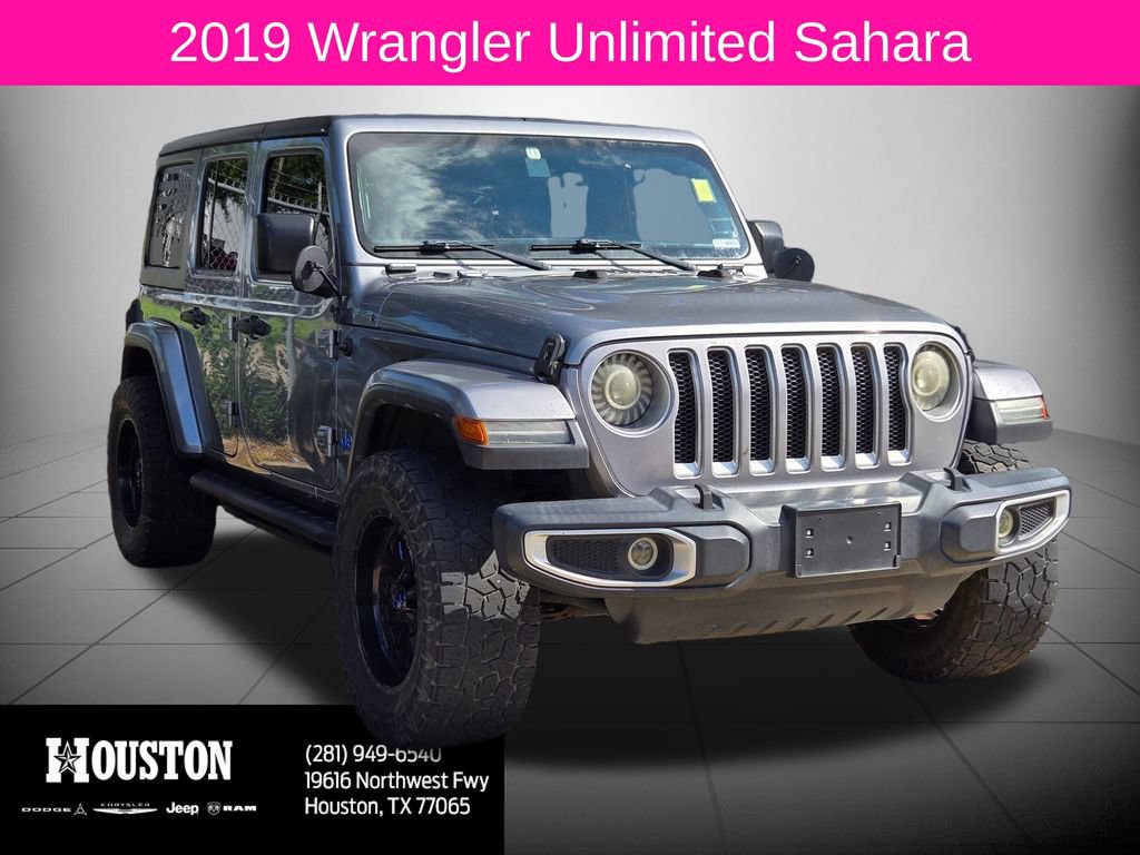 Used 2019 Jeep Wrangler Unlimited Sahara