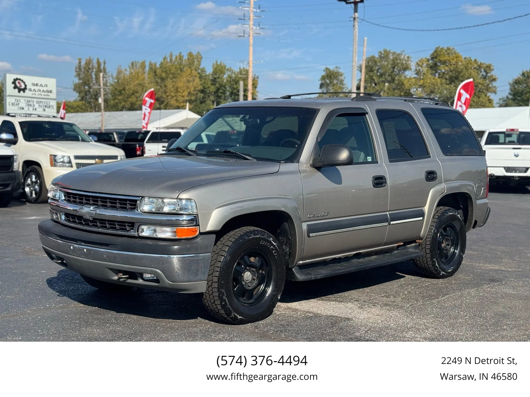 Used 2002 Chevrolet Tahoe LS w/ 3rd Row Seat Pkg