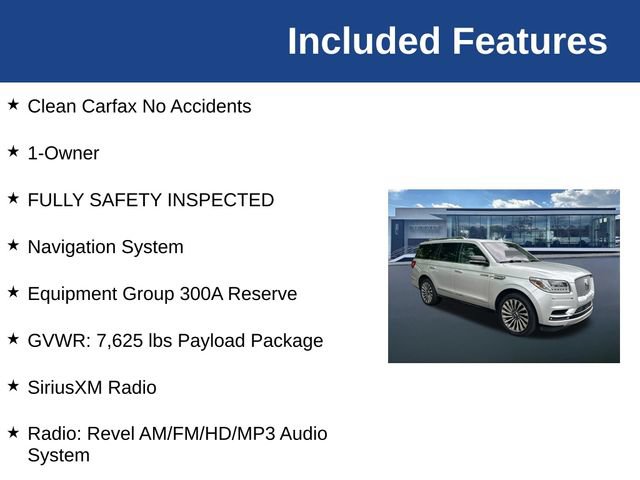 Used 2019 Lincoln Navigator Reserve AWD/4WD image 5