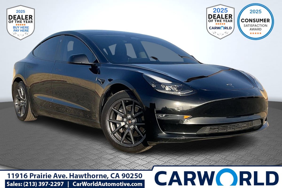 Used 2022 Tesla Model 3 Long Range AWD/4WD image 1