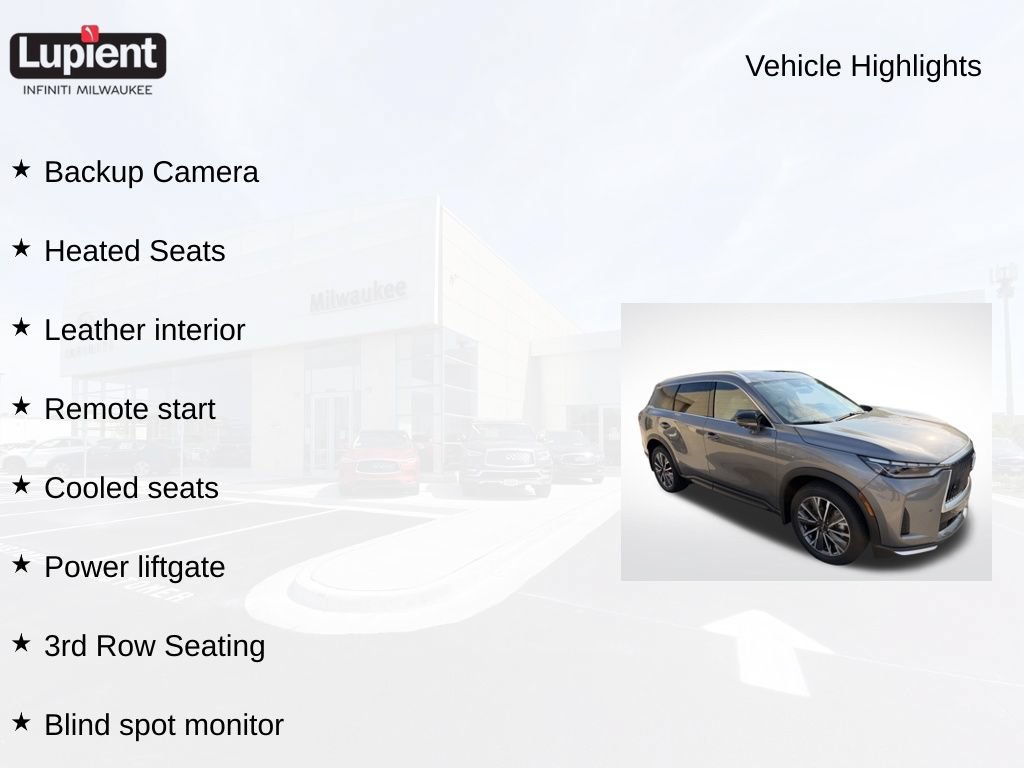 Used 2027 INFINITI QX60 Luxe w/ Cargo Package AWD/4WD image 2