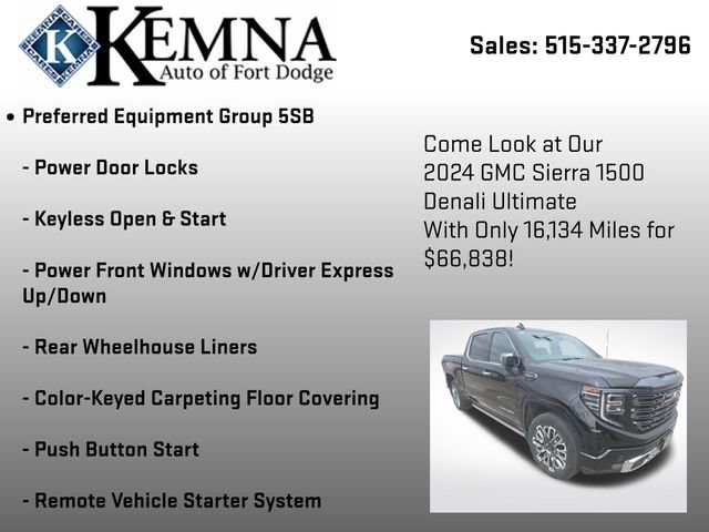 Used 2024 GMC Sierra 1500 Denali Ultimate image 13