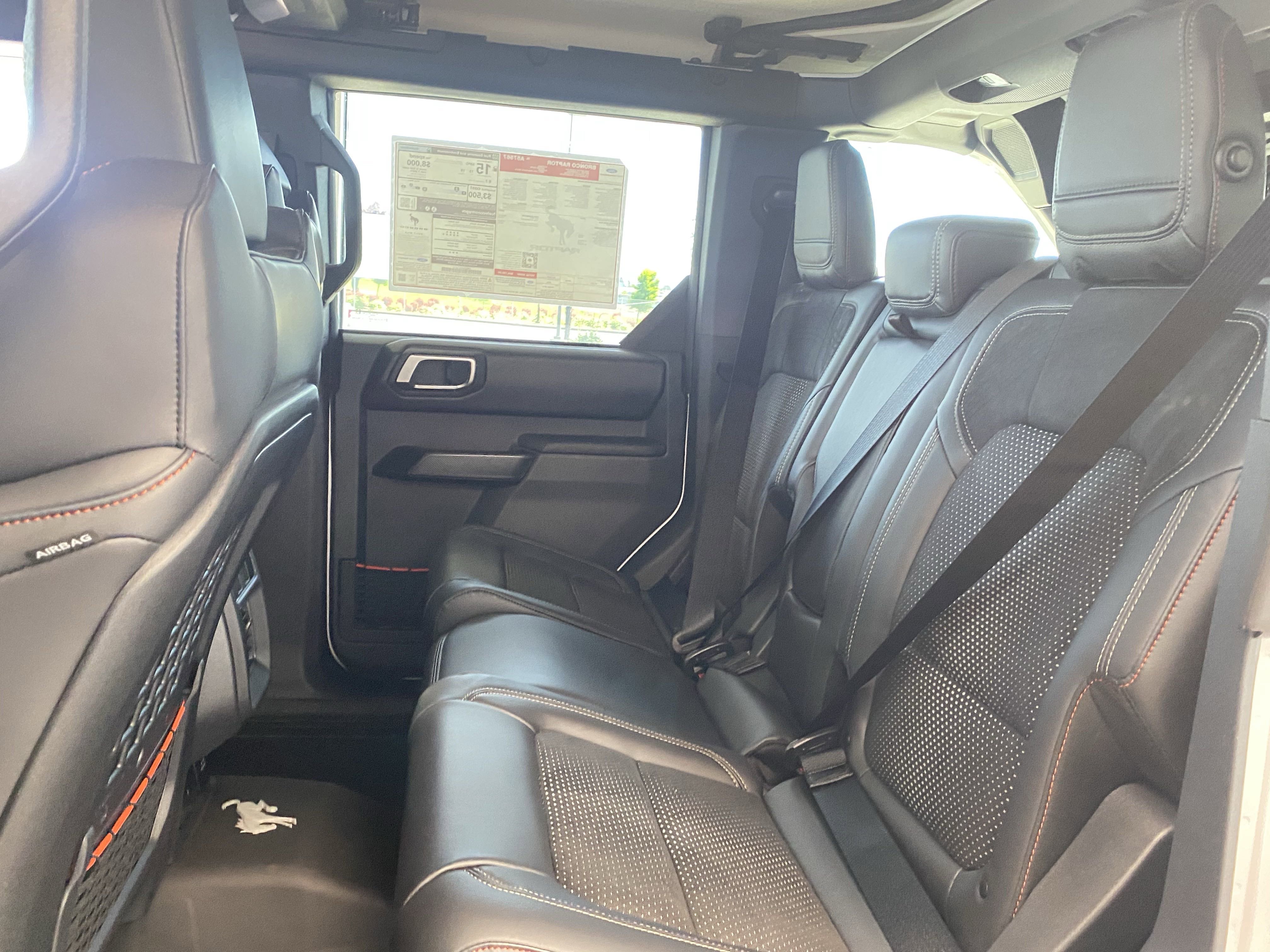 New 2025 Ford Bronco Raptor w/ Interior Carbon Fiber Pack image 13